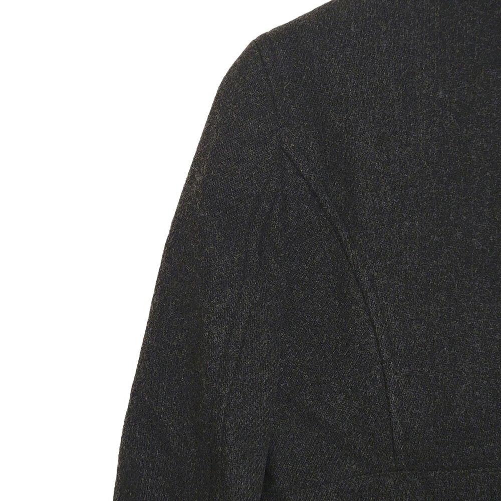 J Crew Stadium Cloth by Nello Gori Peacoat Double Breasted Wool Gray Size 4 - Picture 13 of 16